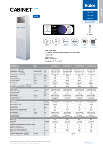 Cabinet Monosplit - Com. - ENG