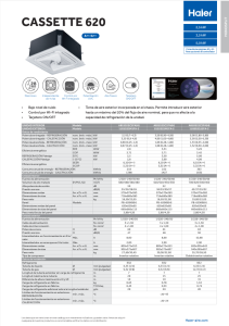 Cassette 620 Monosplit - Com. - ES