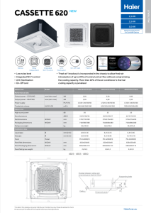 Cassette 620 Multisplit - Com. - ENG