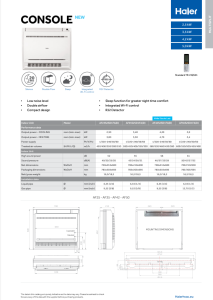 Console Multisplit - Com. - ENG