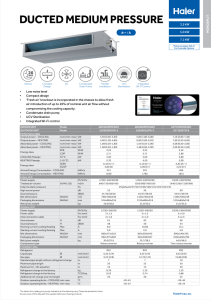 Ducted Medium Pressure 3.5-16.0 - Mono -ENG