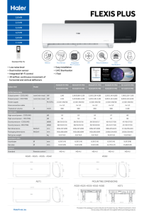 Flexis Plus Multisplit - Res. - ENG