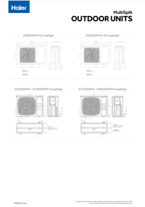 Outdoor Units - Multi - ENG