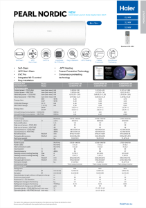 Pearl Nordic Monosplit - Res. - ENG