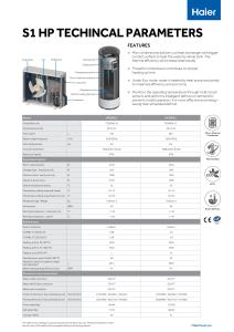 HPWH S1 - Heating - ENG